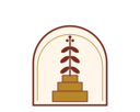 Angna logo — arch and tulsi mark